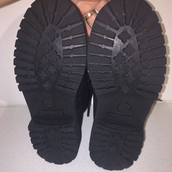 Black Timberland boots Great Condition Worn Once - Picture 5 of 6